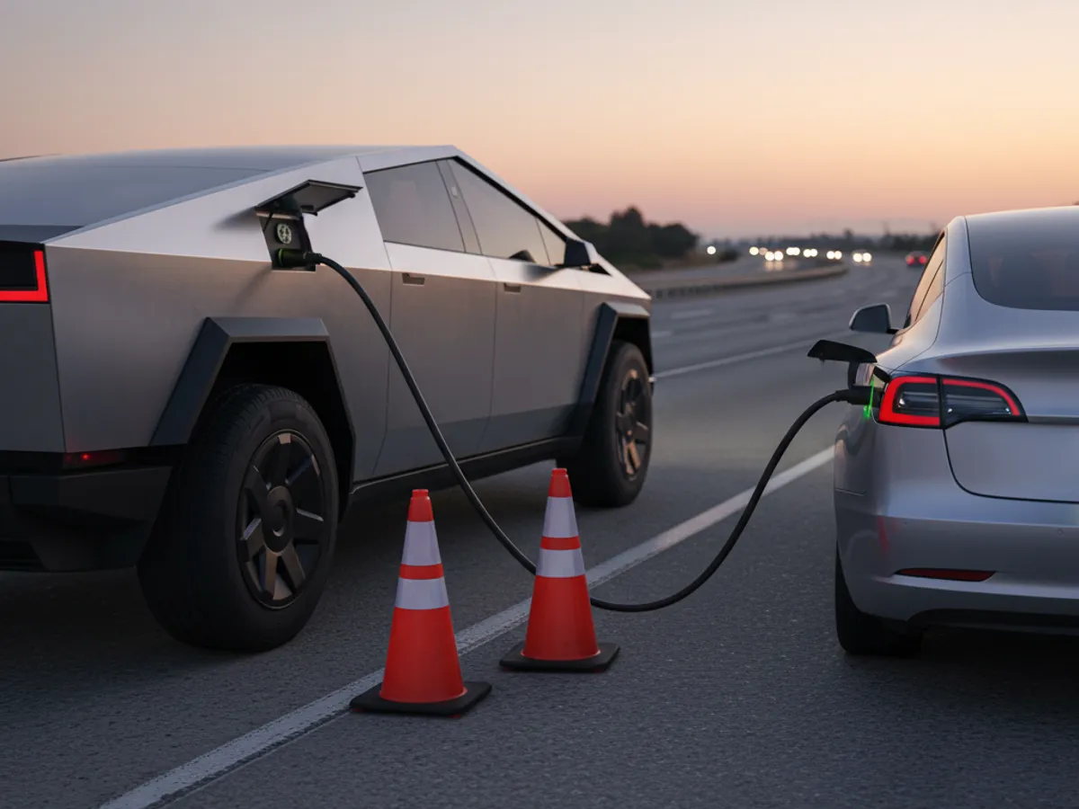Emergency EV Roadside Assistance support for an EV driver in Los Angeles County