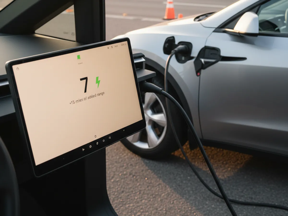 Out-of-Charge EV Recovery support for an EV driver in Los Angeles County
