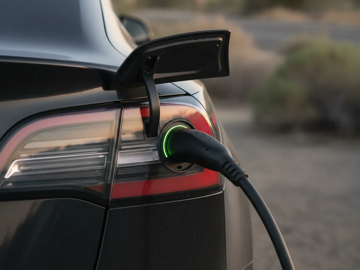 Tesla Roadside Rescue support for an EV driver in Los Angeles County